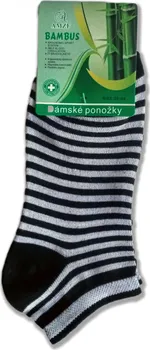 Dámské ponožky AMZF Dámské kotníkové ponožky Barva: černá, Velikost: 35-38