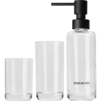 Dávkovač mýdla Decor Walther, Dávkovač mýdla Pop Up s hrníčky transparentní 3 díly - Formadore