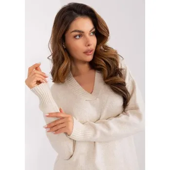 Dámský svetr Dámský svetr JIM světle béžový