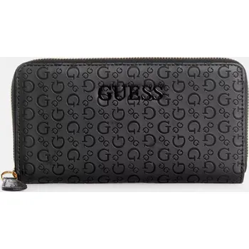 Peněženka GUESS dámská, velká peněženka Bowie černá