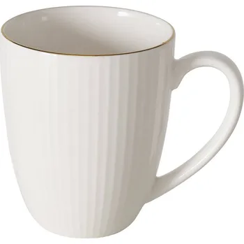 Boltze Home Porcelánový hrnek, bílý, 400 ml