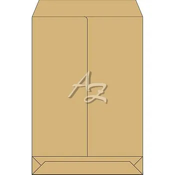 Obálka taška B4/250ks Xdno 120g.hnědý sulfát 250x353x40mm