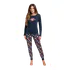 Dámské pyžamo Italian Fashion Makala dámské pyžamo tmavě modré/vánoční, L