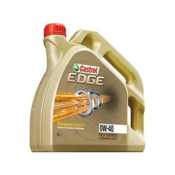 Provozní kapalina Motorový olej CASTROL EDGE 0W-40 4L 14411