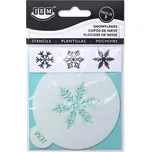 Jem Stencil sněhové vločky 3 ks