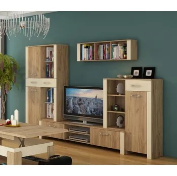 Obývací stěna Obývací stěna Hugo 1 - Moderní obývací stěna