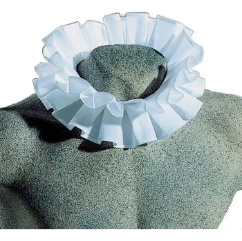 Karnevalový kostým Nabíraný límec - Bílý