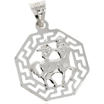 Přívěsek Zlatnictví Helios Všechny znamení zvěrokruhu z bílého zlata Váha: 0,75g, Znamení: Střelec