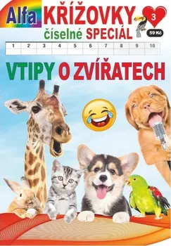 Kniha Křížovky číselné speciál 3/2023: Vtipy o zvířatech - Nakladatelství Alfasoft (2023, brožovaná)