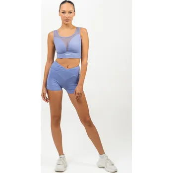 Dámské kraťasy NEBBIA Leginové šortky s vysokým pasem AGILE fialová L