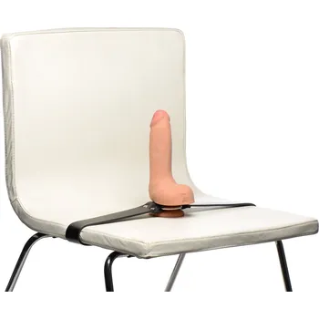 Připínací penis Strict Leather Dildo Strap Black