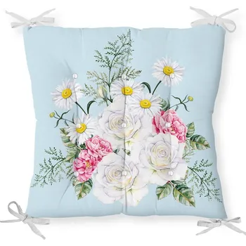 Podsedák Podsedák s příměsí bavlny Minimalist Cushion Covers Spring Flowers, 40 x 40 cm ID_1377643