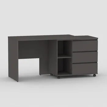 Psací stůl Psací (PC) stůl s otočným kontejenrem Rea Roy - Psací stůl rohový i rovný