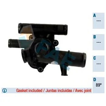 Těsnění motoru Termostat, chladivo FAE 5350889