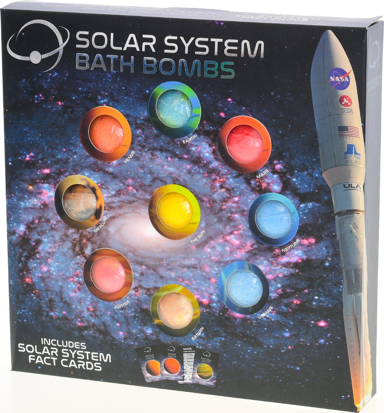 NASA koupelové bomby sluneční soustava 9 ks - Zbozi.cz