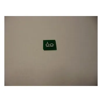 Symbol překlápěcího spínače " nápravy - zelený" 2535P