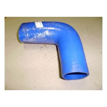 Kouřovod Silikonové koleno 90°, redukce 57/63, délka 150mm, silikon 12782