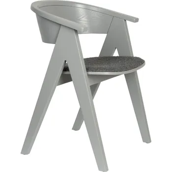 Jídelní židle Šedá dřevěná jídelní židle ZUIVER NDSM