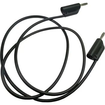 Příslušenství k měřicímu přístroji Měřicí šňůra banánek - banánek - černá / 20A provedení A