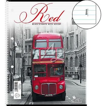 Notes blok College A4 80listů linka 14084/2b