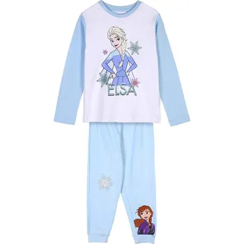 Dívčí pyžamo PYŽAMO FROZEN LEDOVÉ KRÁLOVSTVÍ 113 bílo - sv. modré Velikost: 122