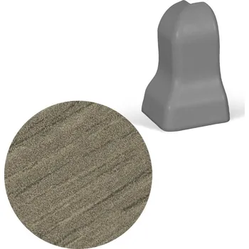 Stavební materiál AP35 vnější růžek k liště TYP 08 ACARA, PVC Dub eterna, 1 ks