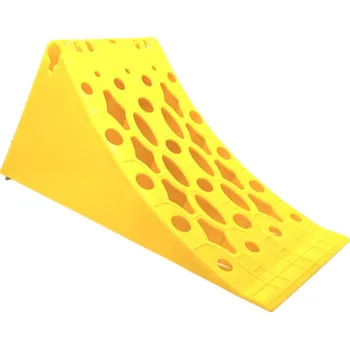 Zajišťovací klín kola EU SELECT Zakládací klín pod kola 500 mm 500mm, 3,5T žltý