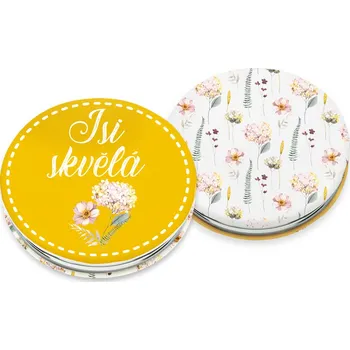 Kosmetické zrcátko Nekupto Kapesní zrcátko - Jsi skvělá