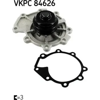 Motor automobilu Vodní čerpadlo, chlazení motoru SKF VKPC 84626