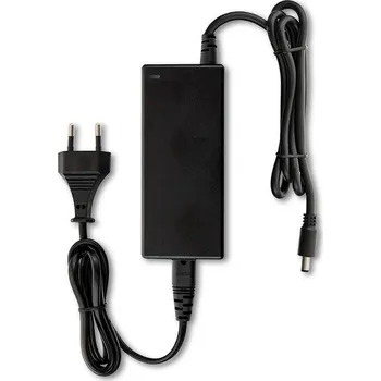 LED osvětlení Napájecí adaptér 60W, DC12V/5A, IP20, černý plast, s vidlicí