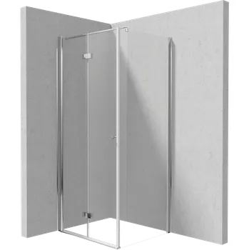 DEANTE/S - Sprchový kout skládací 100 pevná stěna 80 KTSX043P+KTS_038P KERRIA/0307