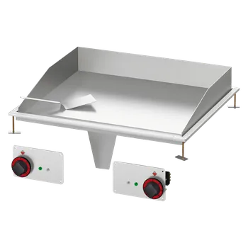 Grilovací deska 75x55 drop-in elektrická hladká 400 V | RM - FTLD-68ET