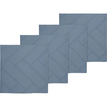 Papírový ubrousek Södahl, Ubrousky Tiles Damask modré 4 ks - Formadore