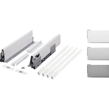 K-StrongBox H204/270mm se dvěma hranatými relingy barva titan (K-StrongBox H204/270mm se dvěma hranatými relingy barva titan)