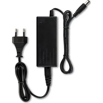 LED osvětlení Napájecí adaptér 36W, DC12V/3A, IP20, černý plast, s vidlicí