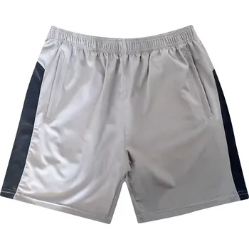 Pánské plavky FANNIFEN Pánské jednobarevné koupací šortky J30300 Barva: Šedá, Velikost: M