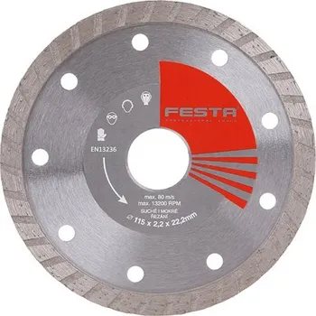 Řezný kotouč Kotouč diamantový FESTA TURBO 115x2.2x22.2mm 21411
