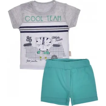Kojenecká souprava Chlapecký letní set - souprava tričko a kraťasy COOL 68