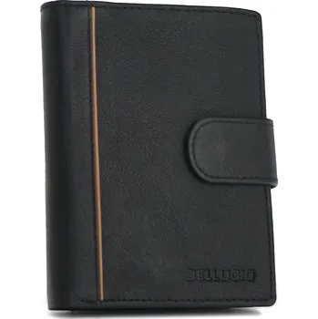 Peněženka Pánská kožená peněženka Bellugio stylish man, černá