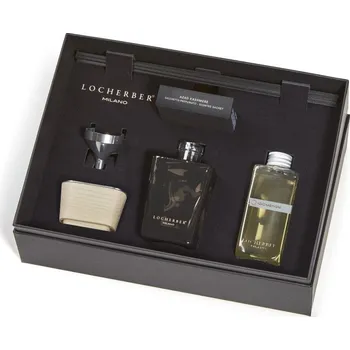 Aroma difuzér Dárková sada GIFT BOX 250 ml AZAD KASHMERE: aroma difuzér 250 ml s víčkem z ořechového dřeva, náplň 250 ml + vonný sáček