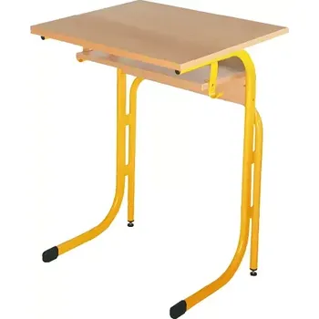 Zahradní lavice JANA 1 lavice 1-místná, pevná, velikost 6 RAL 1028 - žlutá