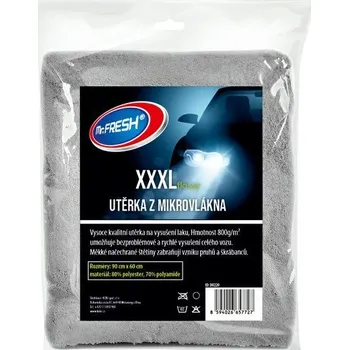 Mycí kartáč na vozidlo Mr.Fresh D0220 MR. FRESH UTĚRKA Z MIKROVLÁKNA FLOSSY XXXL 60 x 90 cm, 800 g/m2