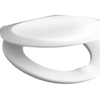 Koupelnové sedátko WC sedátko s poklopem, duroplast, 2 typy úchytů Dino Bílá H8933703000001