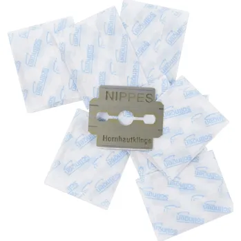 Nippes Solingen | manikúry | kleště na nehty | pinzety Nippes Solingen Žiletky pro seřezávač 2 balíčky po 10 ks