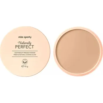 Pudr Miss Sporty Naturally Perfect kompaktní pudr 002 Light 10 g