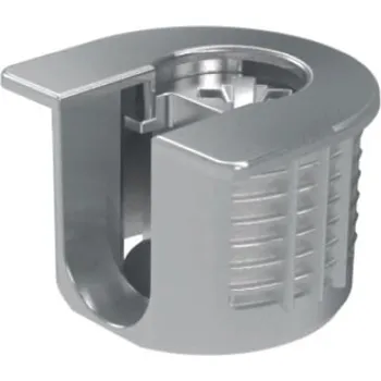 Nábytkové kování Excentr policový SE52-20x14mm nikl stříbrná (Excentr policový SE52-20x14mm nikl stříbrná)