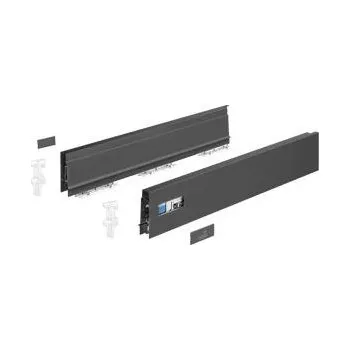 Nábytkové kování K-HETTICH Innotech Atira, vnitřní, antracit, 620/70, 50kg, SiSy (K-HETTICH Innotech Atira, vnitřní, antracit, 620/70, 50kg, SiSy)