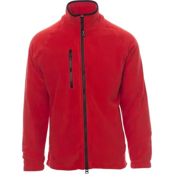pracovní bunda Pánská fleecová bunda Payper NORWAY Barva: Červená, Velikost: 4XL