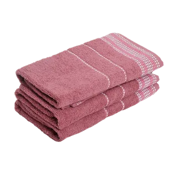 Ručník Profod Barbara Froté ručník 50x90 cm, 100% bavlna, 500 g/m2, HEATHER ROZE, 2037