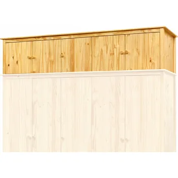 Šatní skříň IdeaNabytek Nástavec 5dveřový TORINO lak